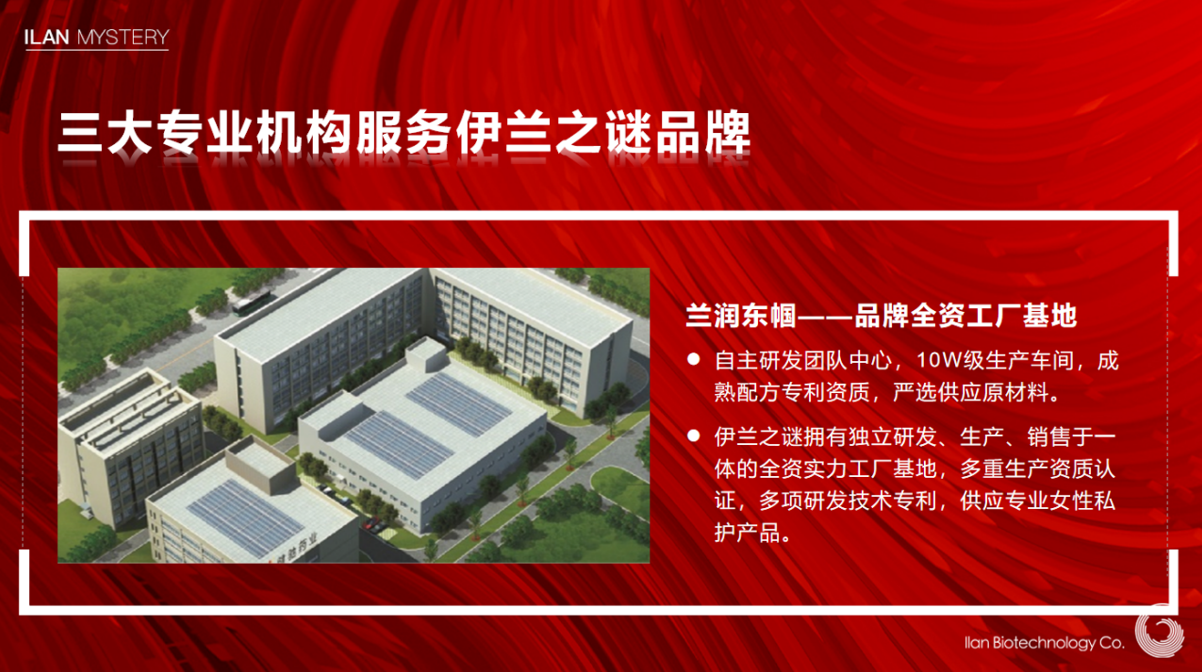 伊兰之谜公司全资工厂基地