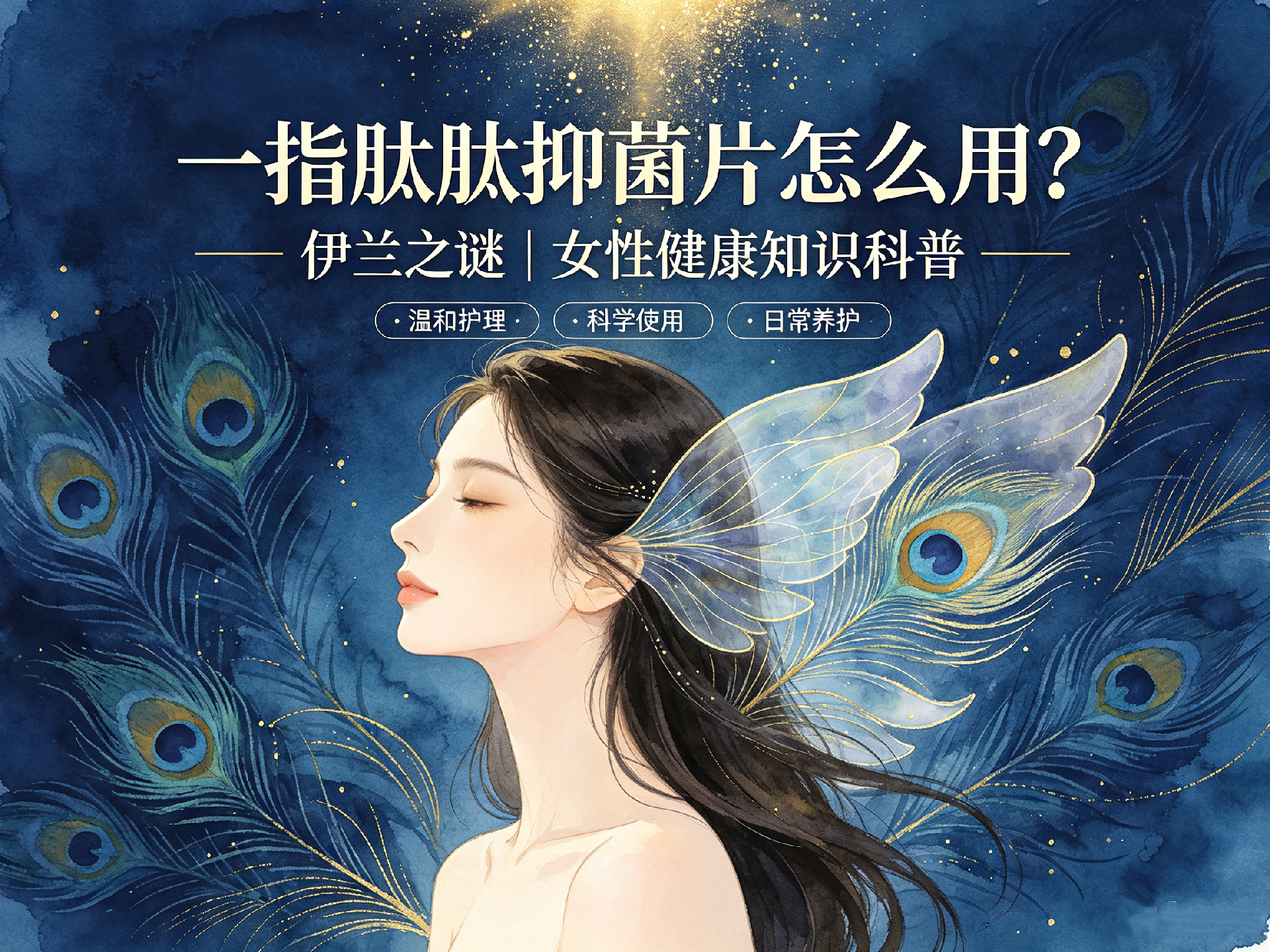 一指肽肽抑菌片怎么用？