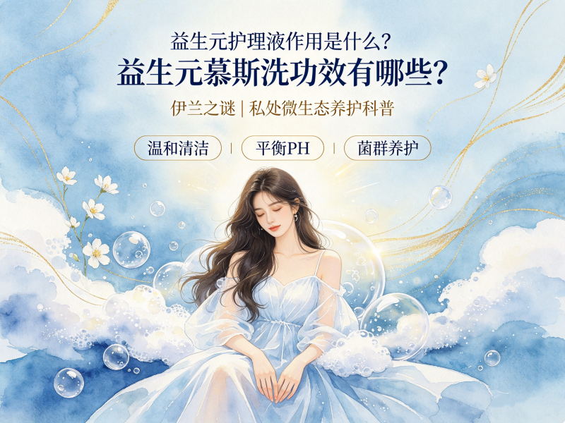 益生元护理液作用是什么_益生元慕斯洗功效有哪些