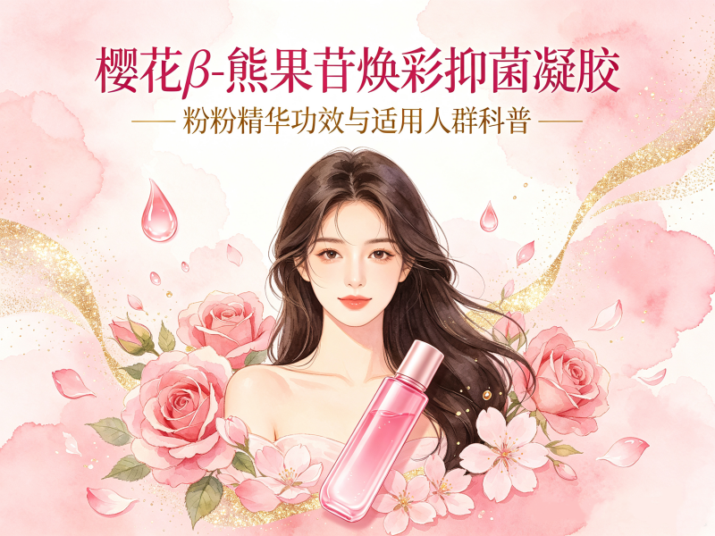 樱花β-熊果苷焕彩抑菌凝胶功效有哪些_粉粉精华适用人群有哪些 樱花β-熊果苷焕彩抑菌凝胶功效有哪些_粉粉精华适用人群有哪些