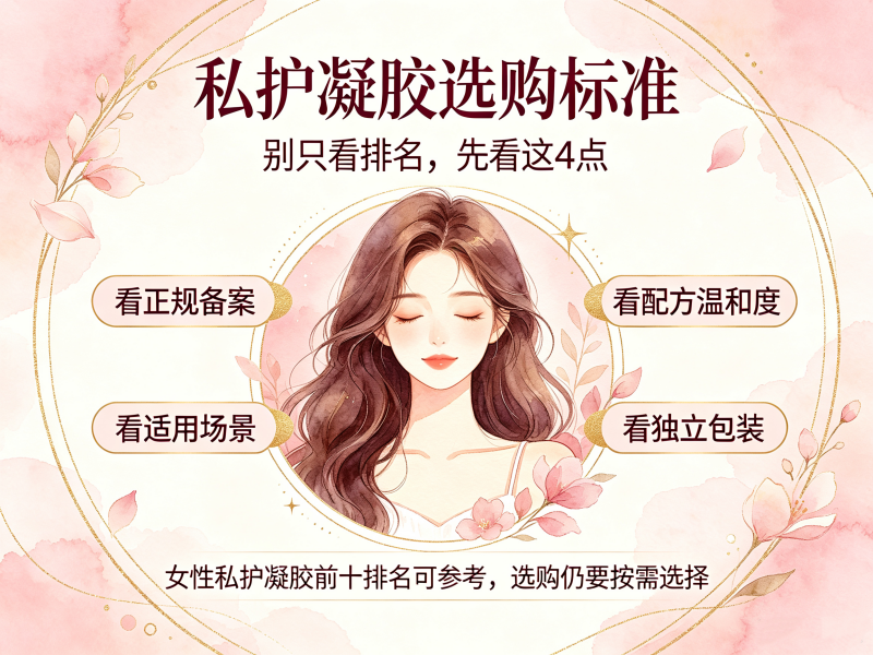 女性私护凝胶前十排名_国内私护凝胶排名
