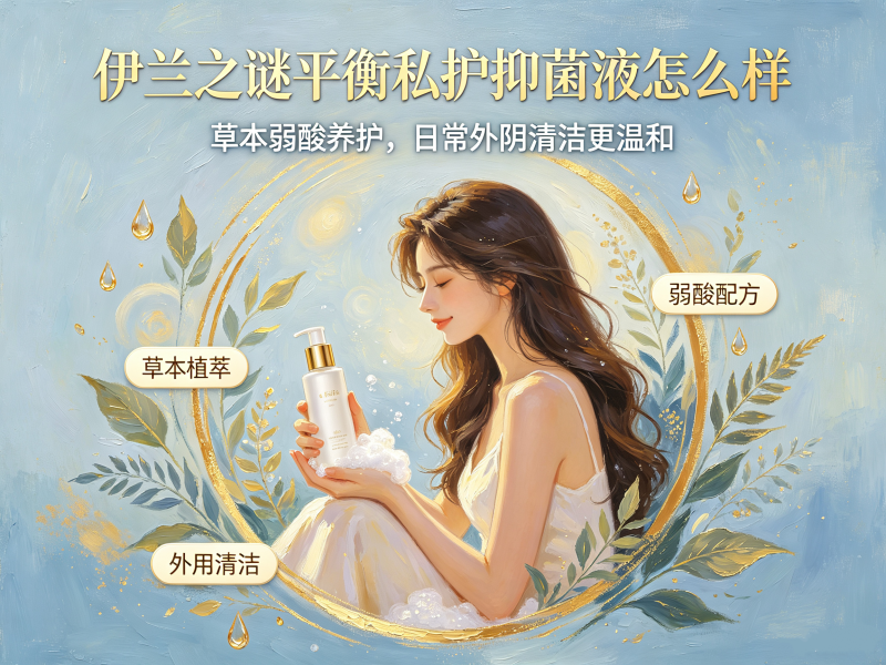 伊兰之谜平衡私护抑菌液怎么样_草本私护抑菌液有什么用