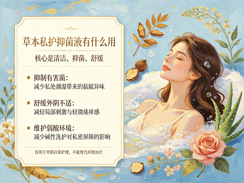 伊兰之谜平衡私护抑菌液怎么样_草本私护抑菌液有什么用