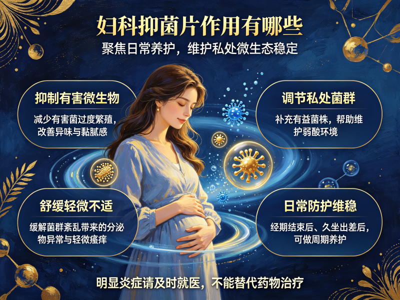 妇科抑菌片有哪些牌子_妇科抑菌片作用有哪些