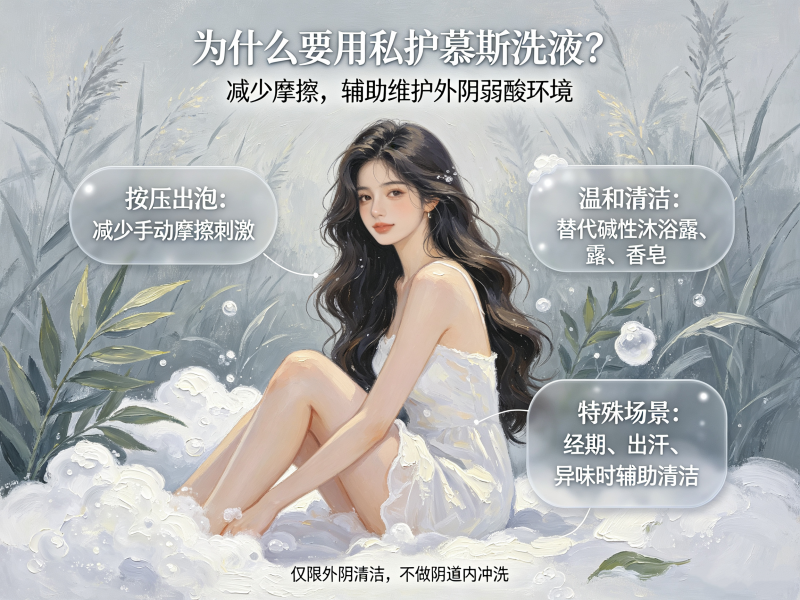为什么要用私护慕斯洗液_女性私护洗护慕斯好吗 为什么要用私护慕斯洗液_女性私护洗护慕斯好吗