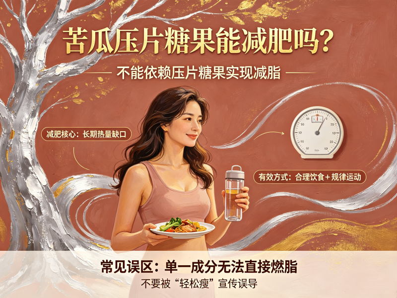 苦瓜压片糖果的功效怎么样_苦瓜压片糖果能减肥吗 苦瓜压片糖果的功效怎么样_苦瓜压片糖果能减肥吗