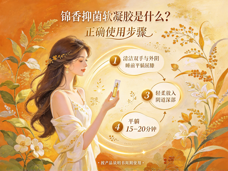 锦香抑菌软凝胶是什么 锦香抑菌软凝胶是什么