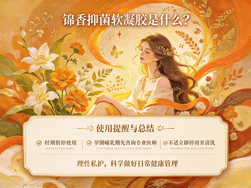 锦香抑菌软凝胶是什么 锦香抑菌软凝胶是什么