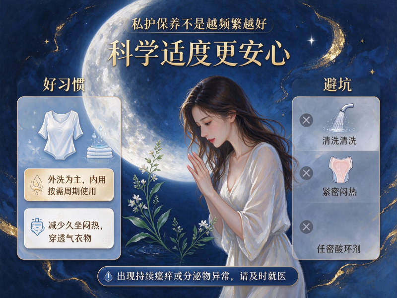 女性为什么要做私护保养