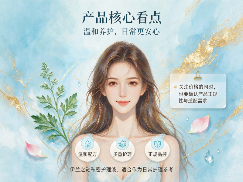 伊兰之谜私密护理液价格在哪看