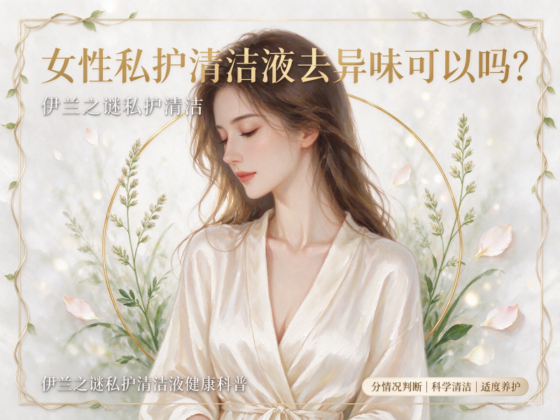 女性私护清洁液去异味可以吗
