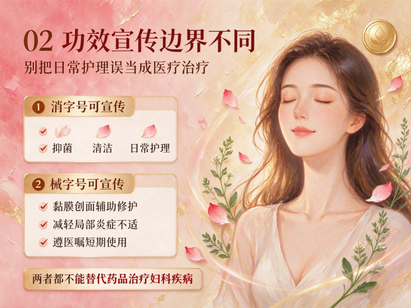 女性私护消字号和械字号区别有哪些 女性私护消字号和械字号区别有哪些