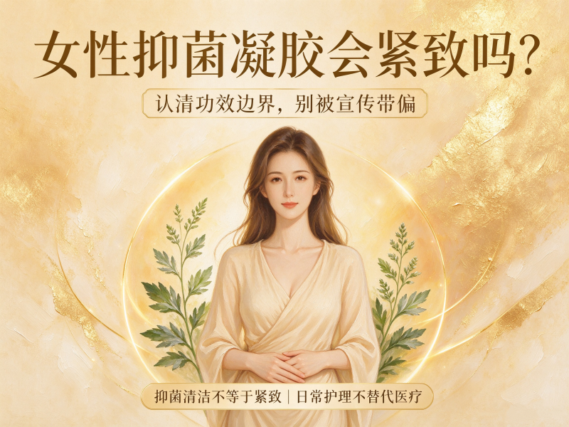 女性抑菌凝胶会紧致吗 女性抑菌凝胶会紧致吗