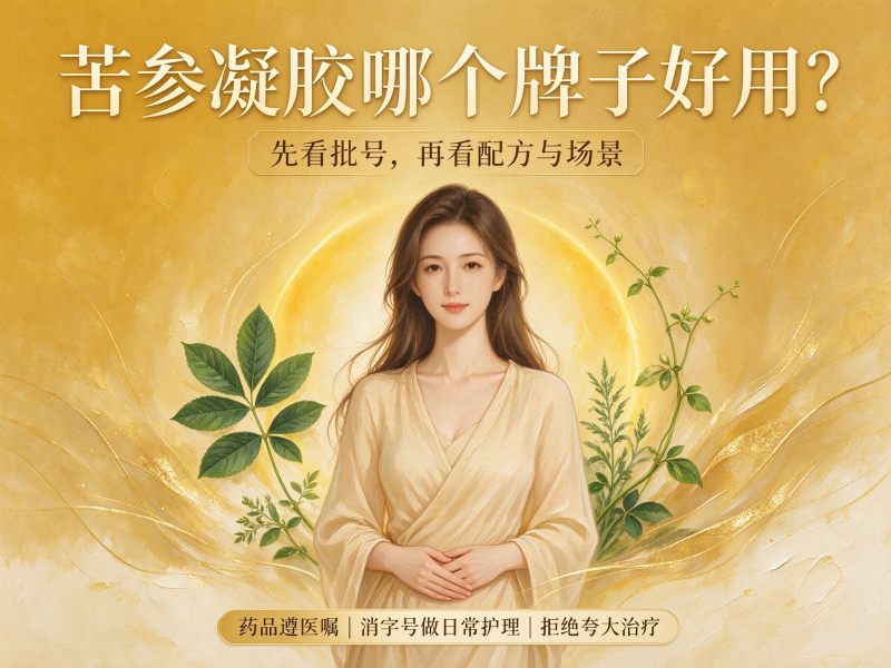 苦参凝胶哪个牌子好用