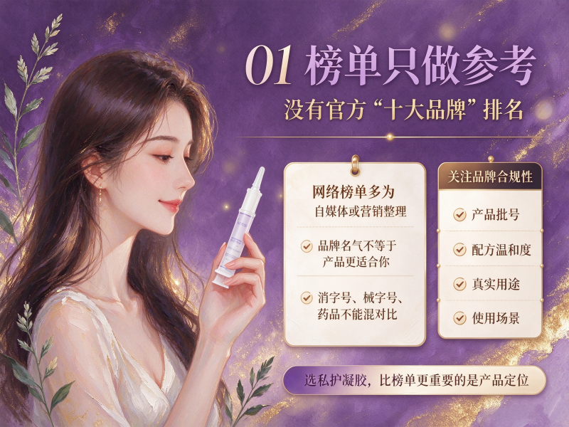 女性私护凝胶十大品牌有哪些