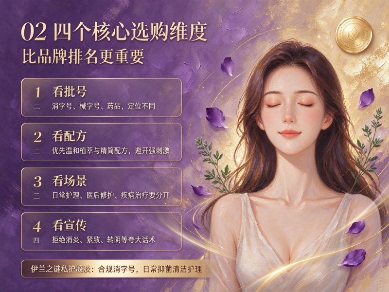 女性私护凝胶十大品牌有哪些