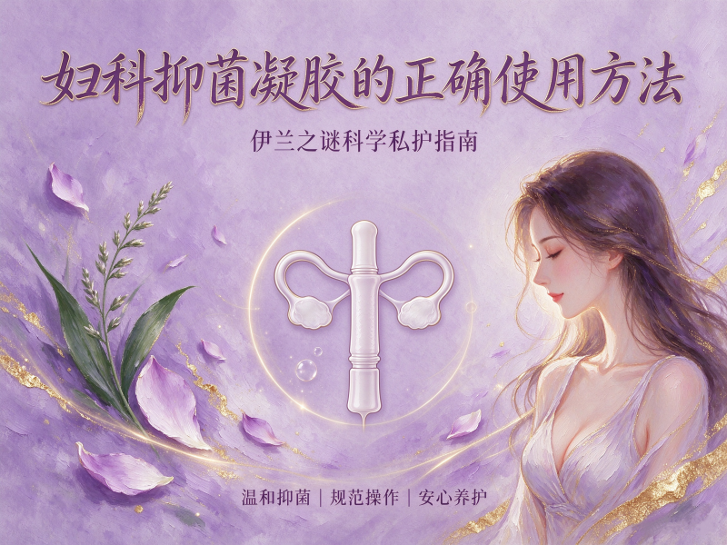 妇科抑菌凝胶的正确使用方法
