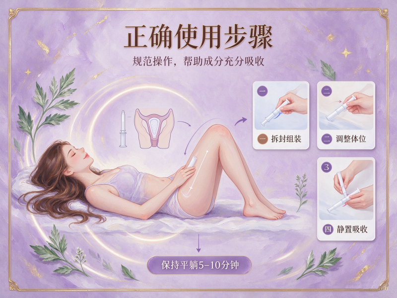 妇科抑菌凝胶的正确使用方法
