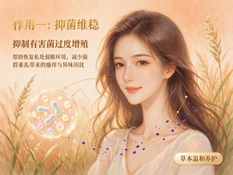 草本抑菌凝胶什么作用