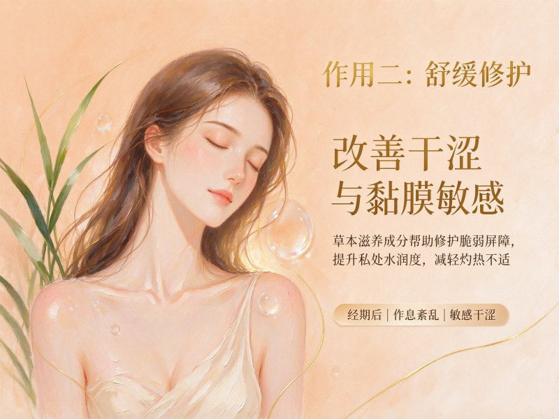 草本抑菌凝胶什么作用