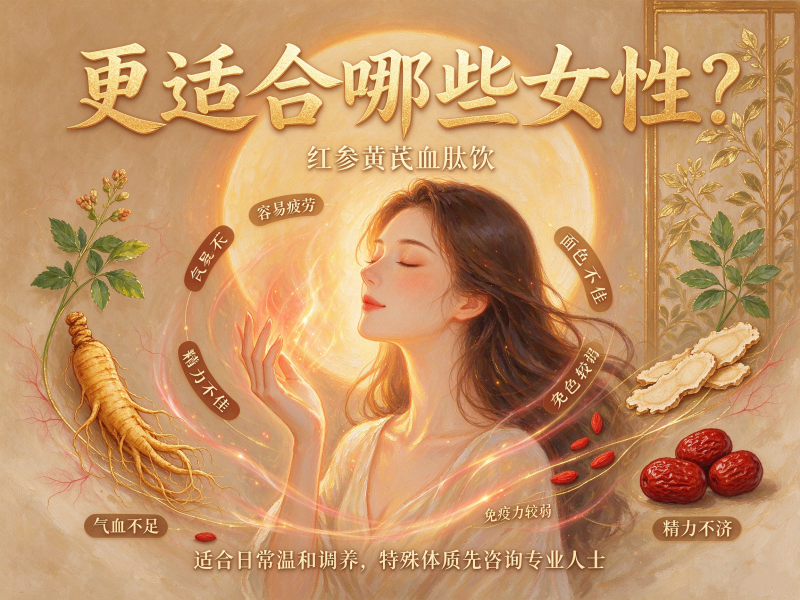 红参黄芪血肽饮是什么? 红参黄芪血肽饮是什么?