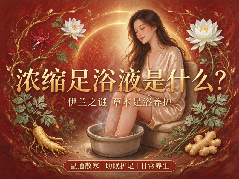 浓缩足浴液是什么? 浓缩足浴液是什么?