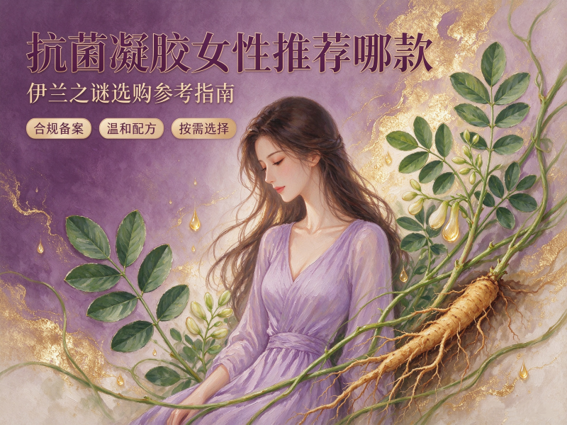 抗菌凝胶女性推荐哪款？