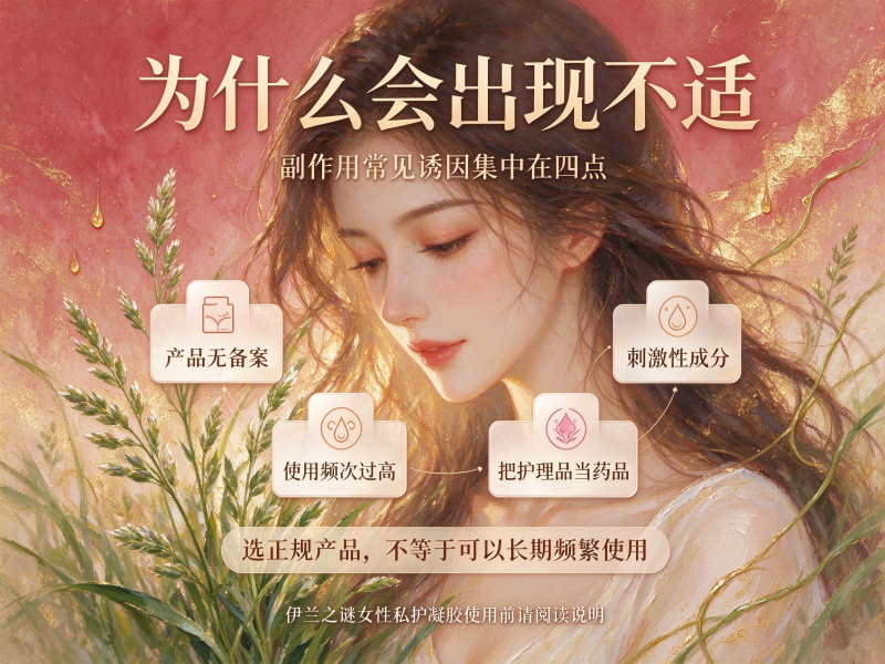 女性私护凝胶有副作用是什么？