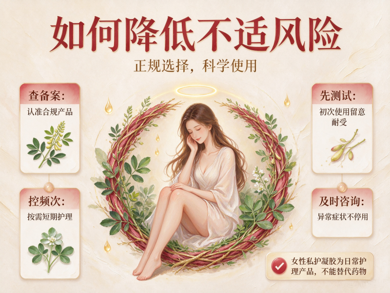 女性私护凝胶有副作用是什么？