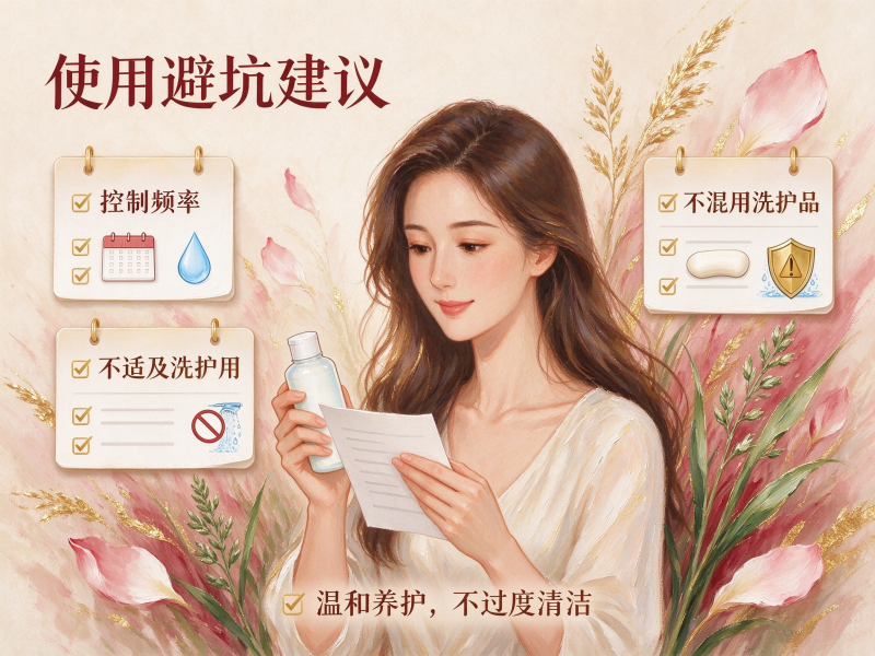 玻尿酸私护洗液正确用法