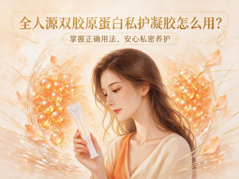 全人源双胶原蛋白私护凝胶怎么用? 全人源双胶原蛋白私护凝胶怎么用?