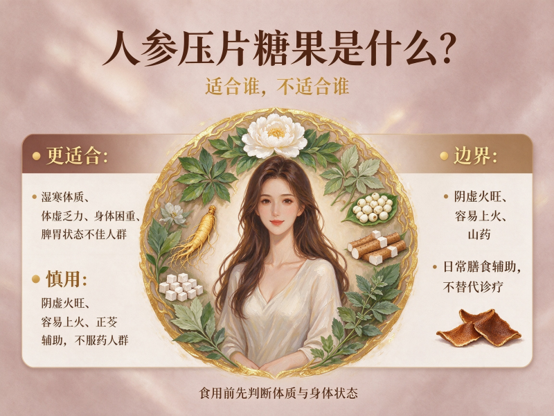 人参压片糖果是什么? 人参压片糖果是什么?