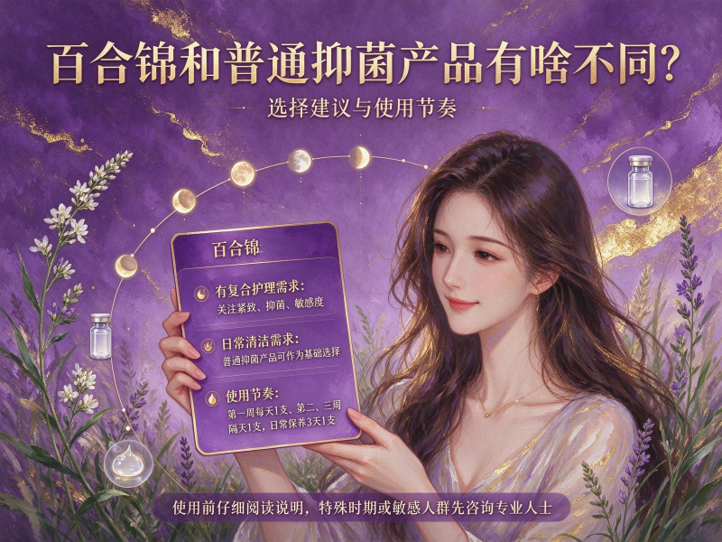 百合锦和普通抑菌产品有啥不同? 百合锦和普通抑菌产品有啥不同?
