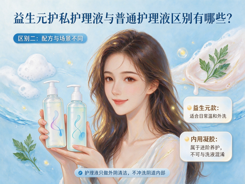 益生元护私护理液与普通护理液区别有哪些？