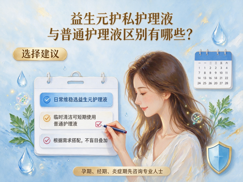 益生元护私护理液与普通护理液区别有哪些？