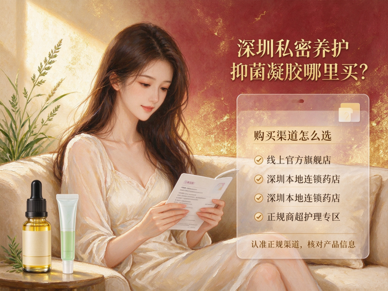 深圳私密养护抑菌凝胶哪里买？