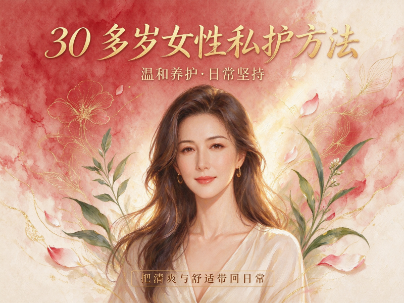 30多岁女性私护方法