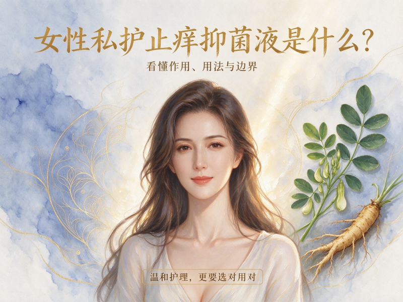 女性私护止痒抑菌液是什么？
