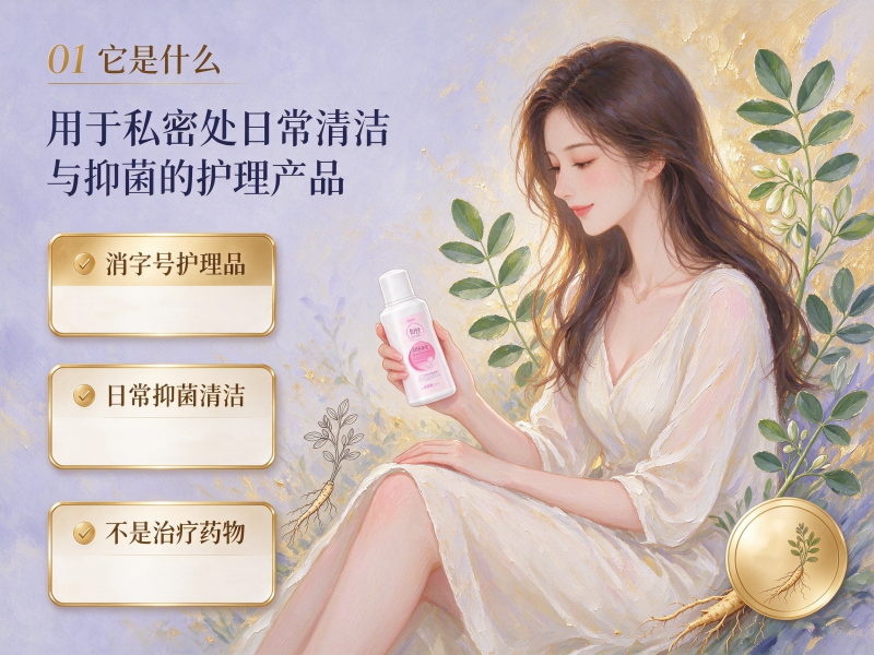 女性私护止痒抑菌液是什么？