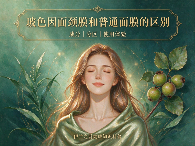 玻色因面颈膜和普通面膜的区别