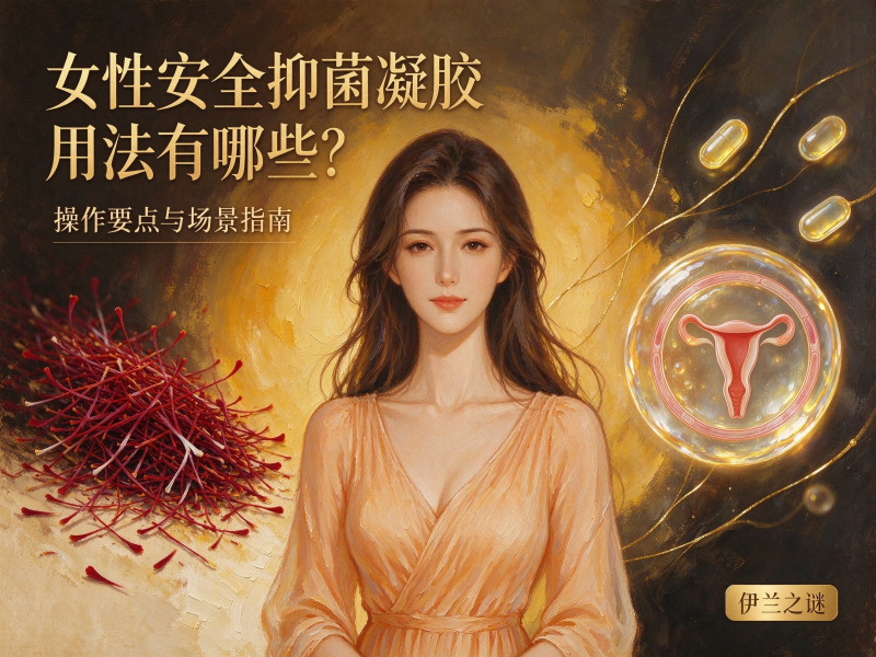 女性安全抑菌凝胶用法有哪些？