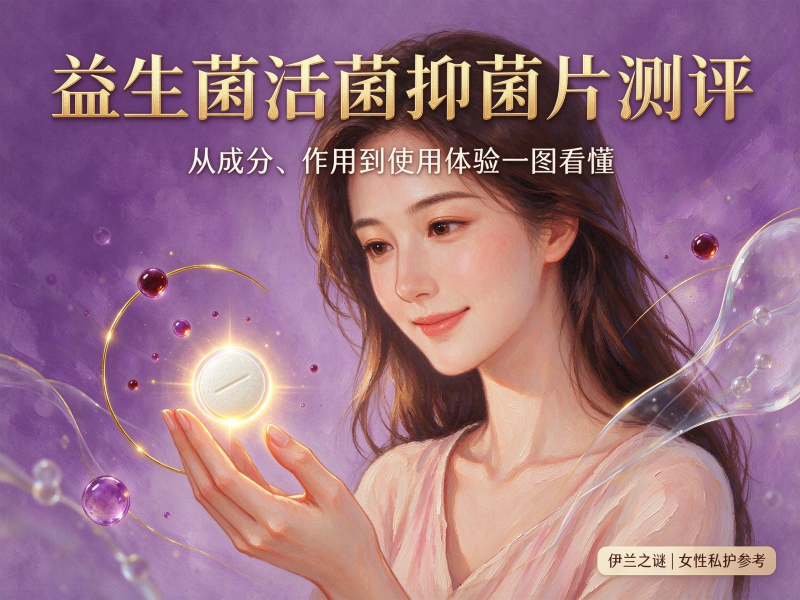 益生菌活菌抑菌片测评