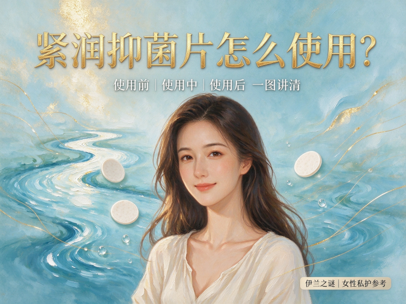 紧润抑菌片怎么使用？