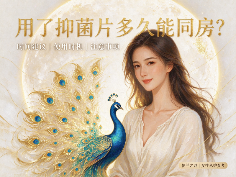 用了抑菌片多久能同房？