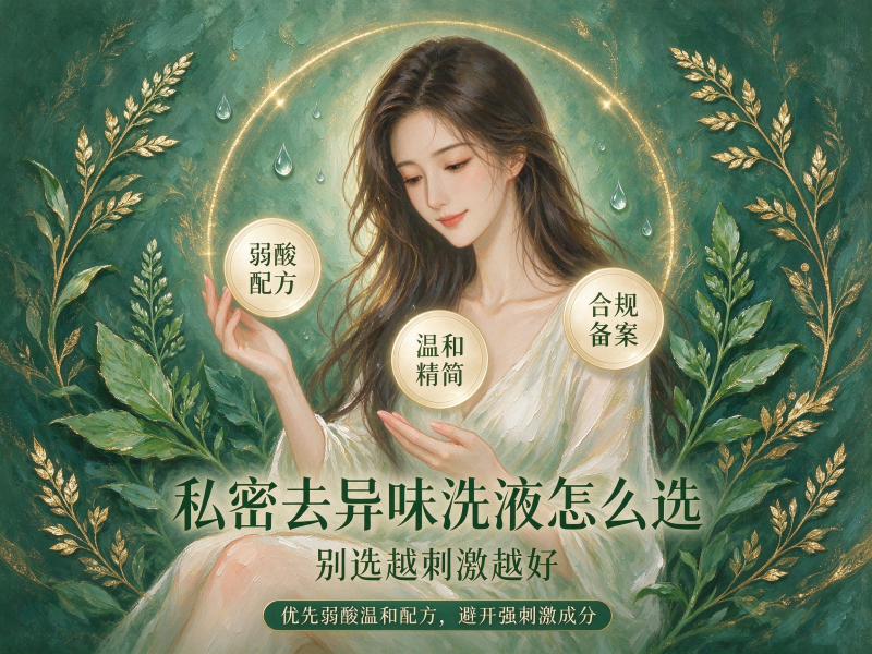 私密去异味用什么洗液？
