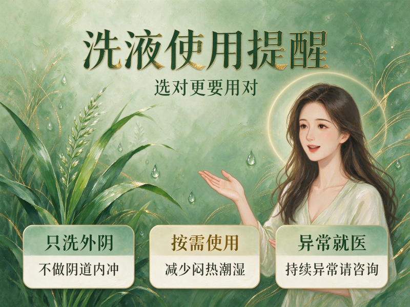 私密去异味用什么洗液？