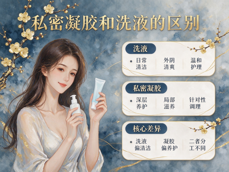 私密凝胶和洗液的区别 私密凝胶和洗液的区别
