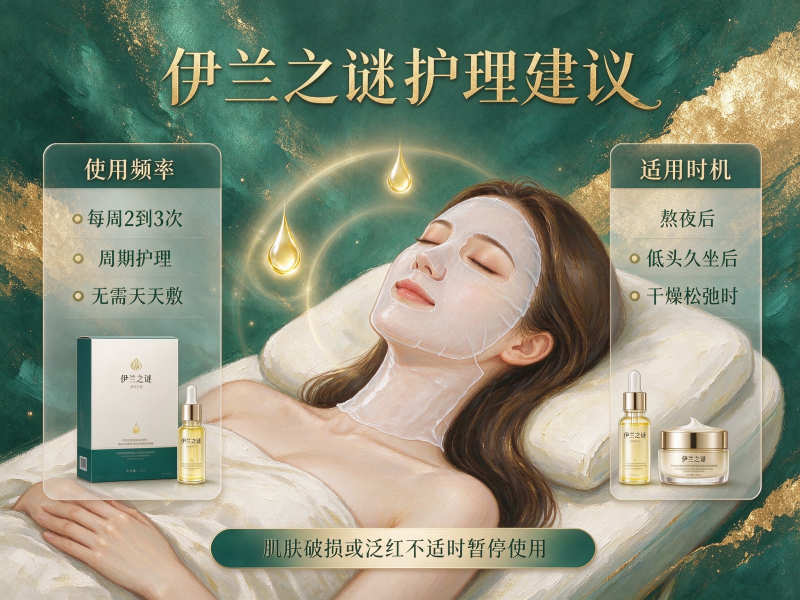 紧致保湿面颈膜怎么用？