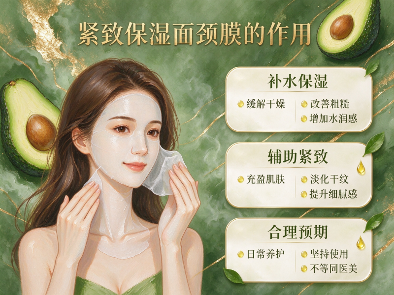 紧致保湿面颈膜有用吗? 紧致保湿面颈膜有用吗?