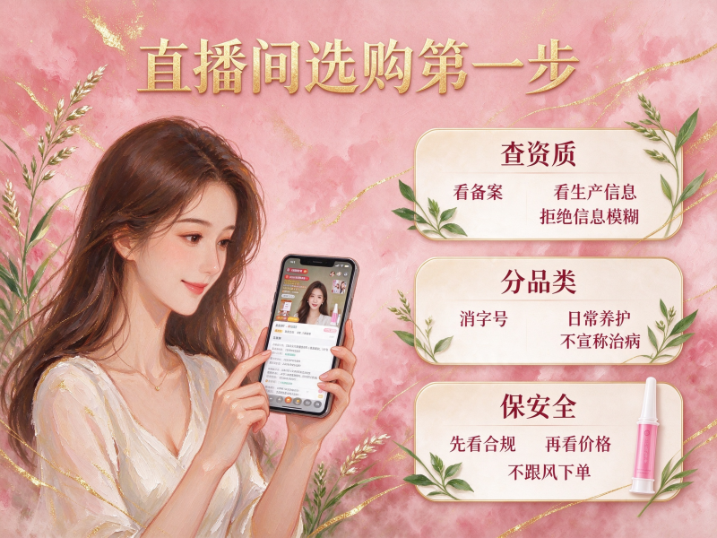 女性私护凝胶产品直播怎么选？